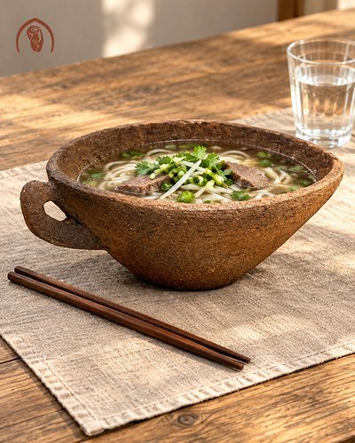 Ảnh 3/4: chụp chung nhiều món gốm đất nung, chưa phải ảnh riêng của món này